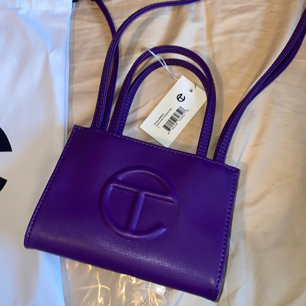 Purple Telfar purse